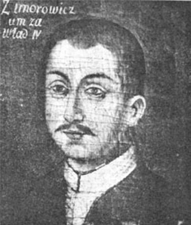 Image - A portrait of Szymon Zimorowicz. 